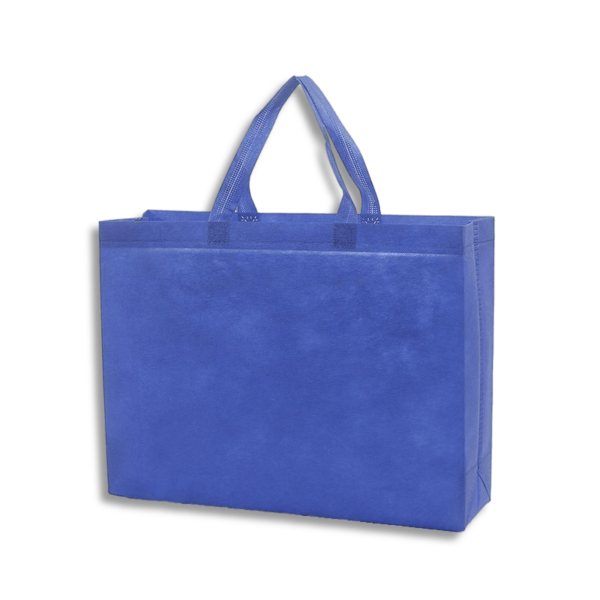 Non-woven Bag -Horizontal Royal Blue