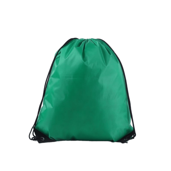 Nylon Bag - Drawstring -Dark Green