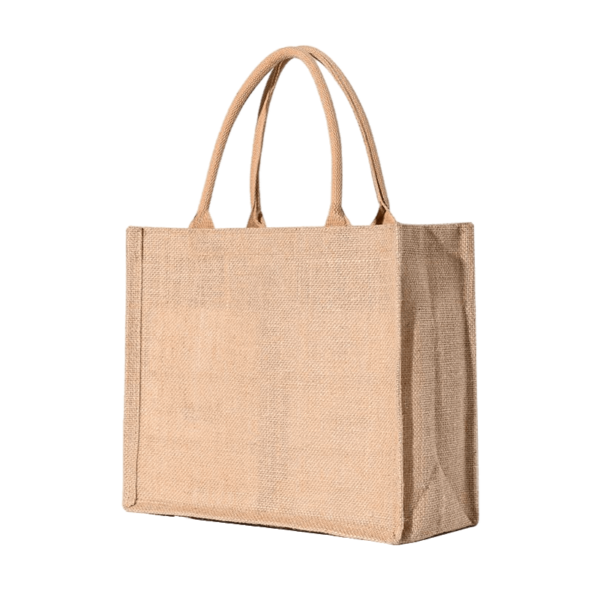 Burlap Bag A4 Horizontal Style